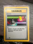 Switch 095/102 Base Set 1st edition Pokemon TCG