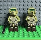 LEGO Star Wars Minifgures Kashyyyk Clone Troopers Lot of 2 w/Blasters