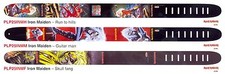 Perri's - Iron Maiden Real Leather Guitar Straps in a Choice of 3 Designs