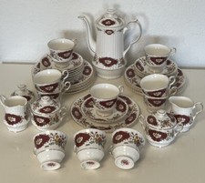 Royal Victorian Kaffeeservice 10 Personen 39 Teilig