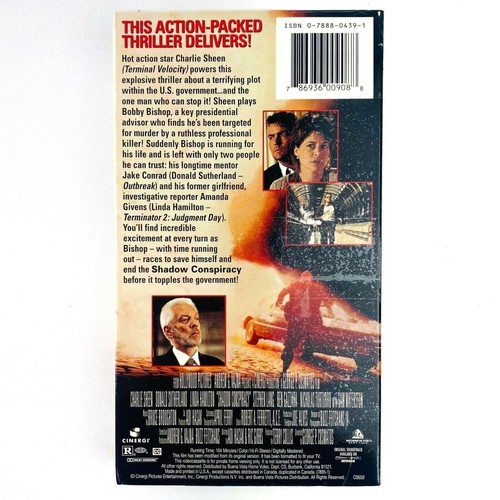 Filme Krieg zu Hause, Schattenverschwörung & Waffenstillstand Filme NTSC VHS Kassette versiegelt - Bild 9 von 12