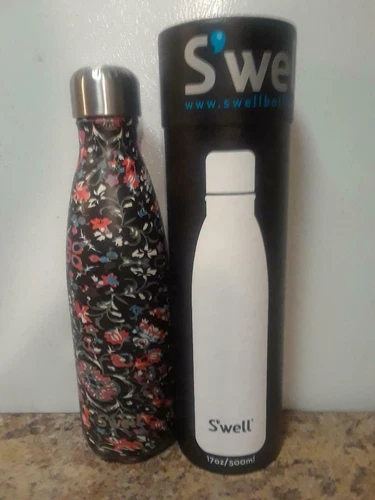 Swell Insulated Stainless Steel Water Bottle, 17  oz  FORBIDDEN POSY