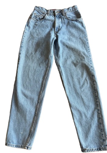 VTG Women’s Levi's Silvertab Loose Fit Jeans 664 90s Light Y2K High Rise USA 7/8 - Picture 11 of 19