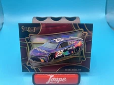 Bubba Wallace 2024 Panini Select Pit Road Maroon Prizm 2/125 #188 Leidos Toyota