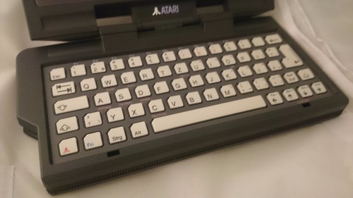 VINTAGE Atari Portfolio portable PC Folio 1989 Intel 80C88 CPU 4MHz - 第 2/8 張圖片