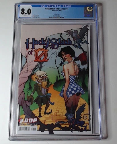 Hack/Slash #14 Frison Variant 1st Drawn Frison Cover 2nd Published CGC 8.0 2008