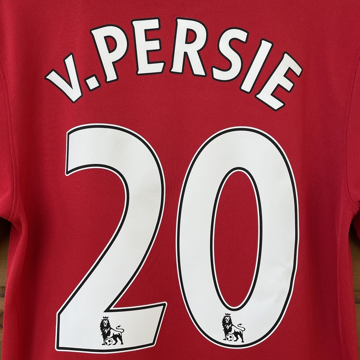 Nike Manchester United V. Persie 20 シャツ 2013/14 VAN PERSIE #20 Manchester United Vintage Nike Home
