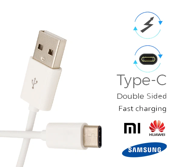 Para Motorola Moto G6 G6 Plus USB Tipo C USB-C Cargador Cable de Alimentación Plomo Foto 4 de 4