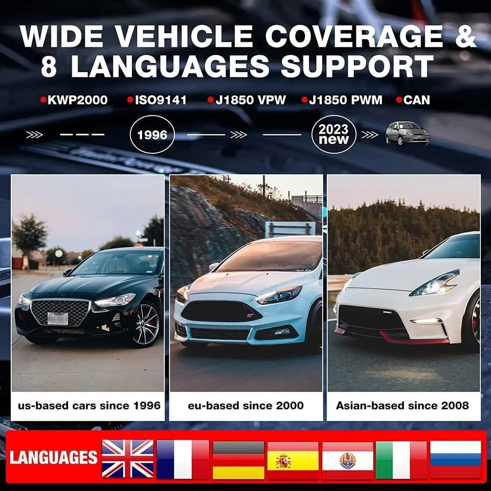 Launch Creader 3001 Obd2 Scanner Read Clear Codes Automotive Diagnostic Tool - Image 4 of 4