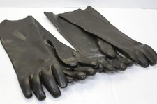 Set of 2 Sandblasting Chemical Gloves w/Industrial Strength Protection SZ L