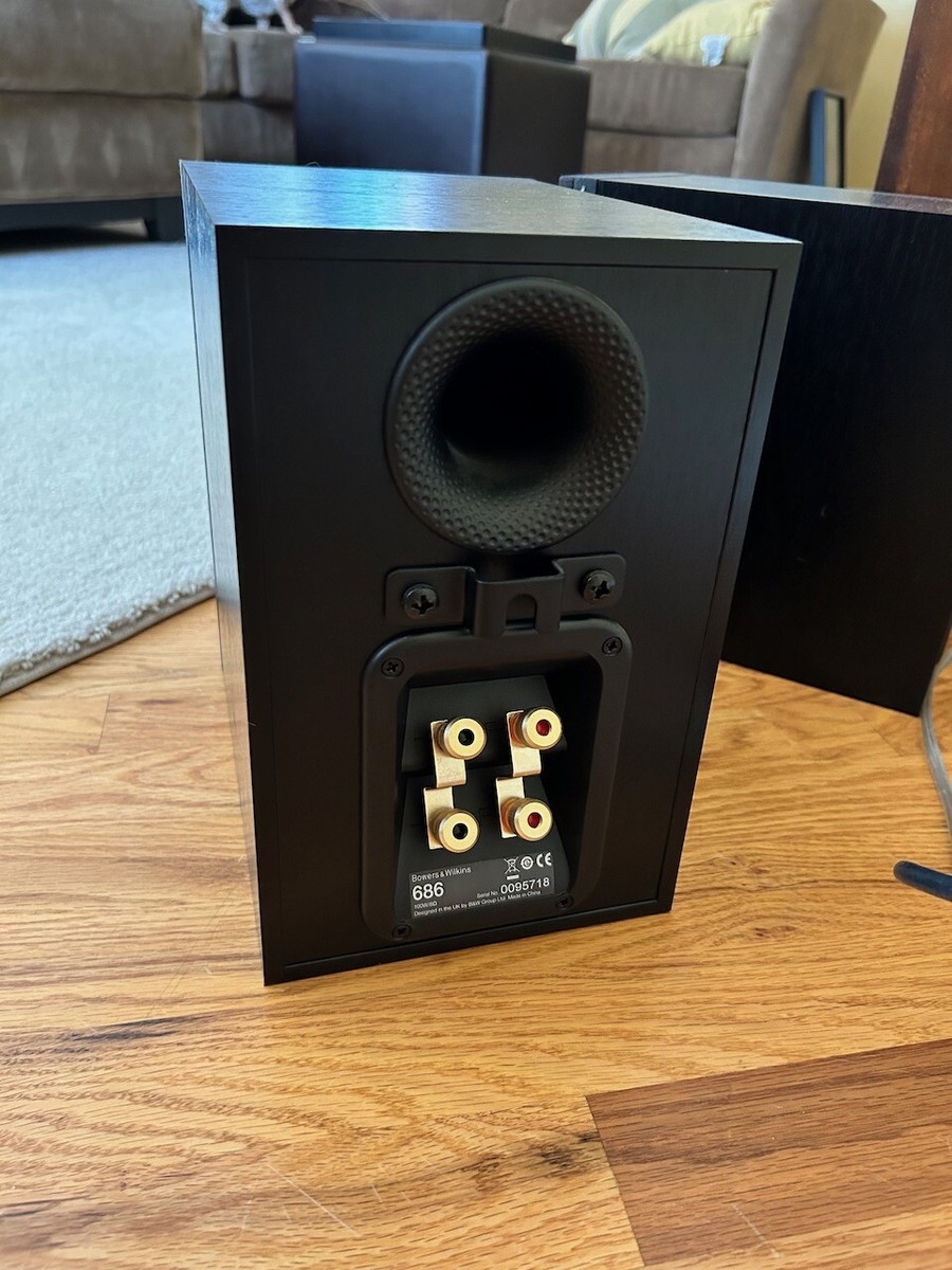 Bowers and Wilkens 686 2-way Bookshelf Speakers | eBay