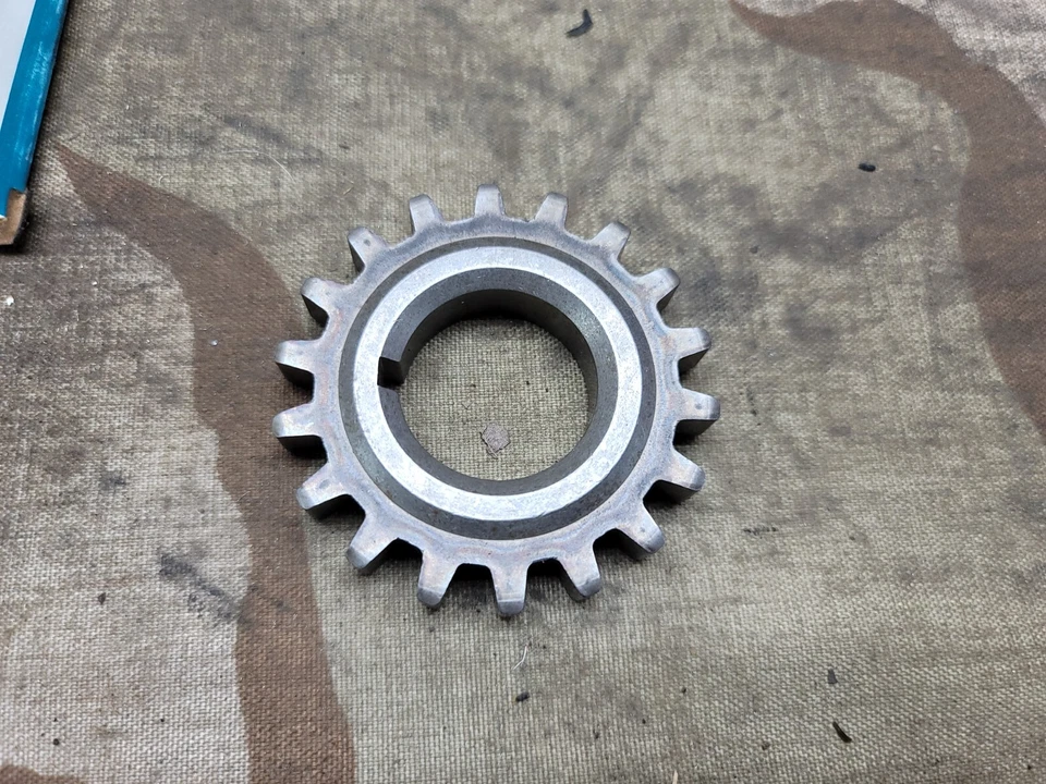 Nuevo de Lote Antiguo Piñón del Cigüeñal del Motor Chevrolet Bloque Pequeño # 3896959 Corvette 1967-81 Foto 4 de 4