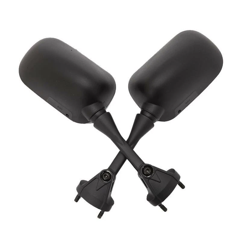 一对黑色侧后视镜适用于雅马哈 FZ6R YZF R1 R6 R6S YZF-R1 YZF-R6 — 第 4/4 张图片