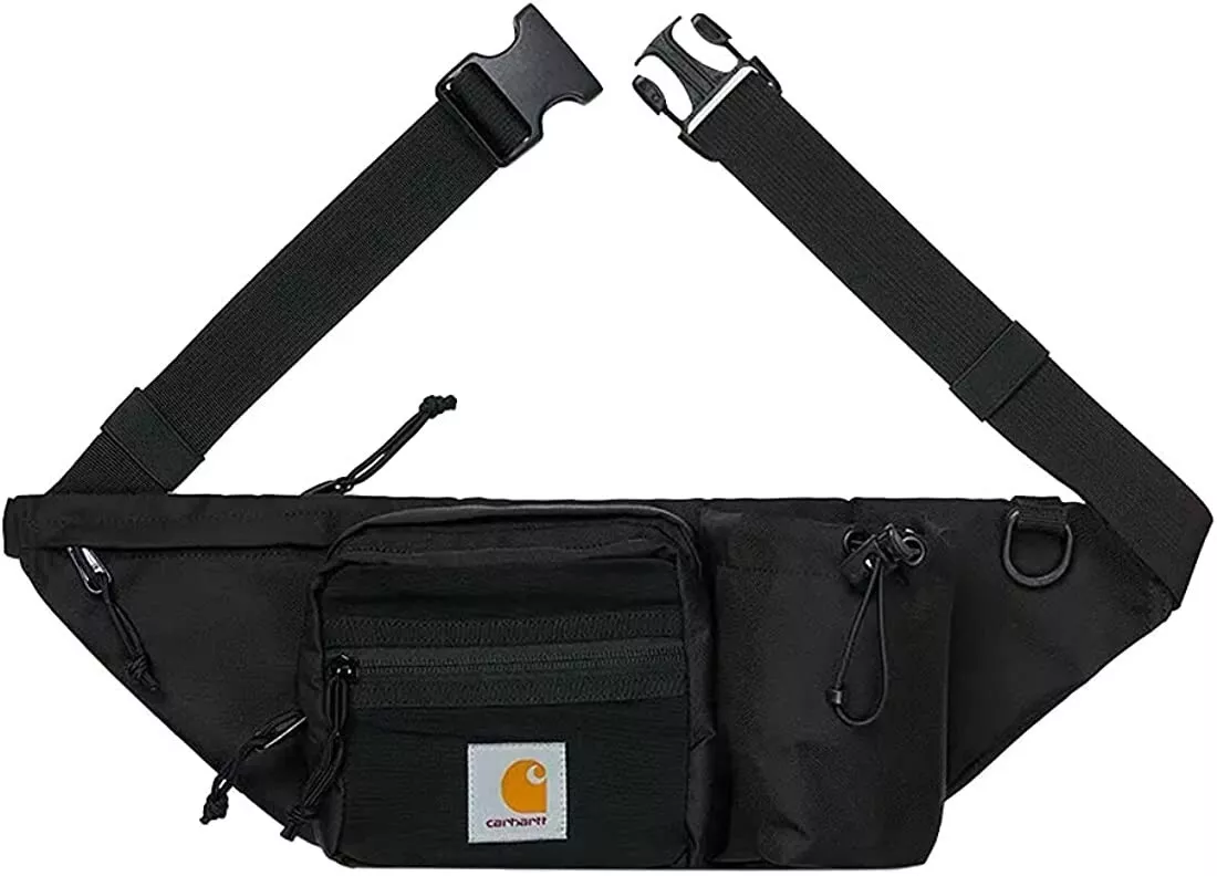 CARHARTT WIP DELTA HIP BAGI028152 Crossbody Bag Black new