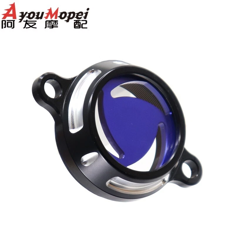 Protector de tapa de filtro de aceite de motor para Yamaha YZ 250F YZ 250FX YZ 450F/FX Foto 4 de 4