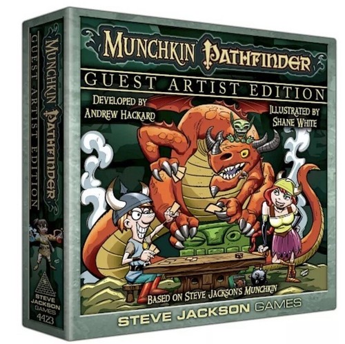 Munchkin Pathfinder Guest Artist Edition Shane White Board Card Game