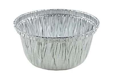 HANDI-FOIL OF AMERICA 20/PK - 4 oz. Aluminum Foil Muffin/Utility/Ramekin Cups - Disposable Cupcake Tin