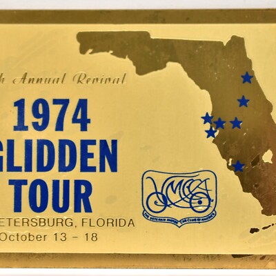 1974 VMCCA Veteran Motor Car Club America Antique Show St Petersburg Florida
