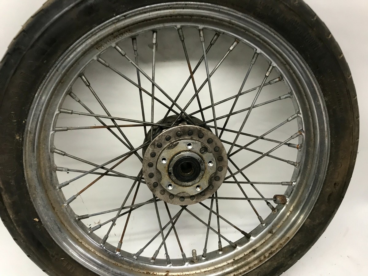 19” Harley Davidson Dual Disc Front Wheel 19x2.5 TLA Dyna FXR FX