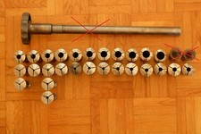 Boley Leinen Zugspannzangen 363E 25mm Gewinde 23x1 Drehmaschine gebraucht