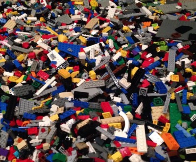 400 Random Lego Pieces Bricks Lb Parts Mix Colors +2