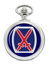 10th Mountain Division US Army Pocket Watch