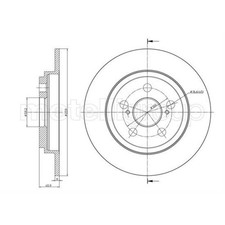 Disque de frein Toyota URBAN CRUISER