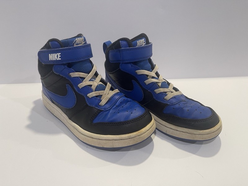 Nike Shoes Youth 1Y Multicolor Court Borough Mid 2 GS Game Sneaker DM8873-001