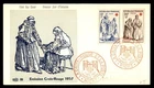 Mayfairstamps France FDC 1957 dual Red Cross First Day Cover aaz_41075