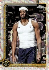 2025-26 Topps Chrome #75 DaRon Holmes II Wave Refractor