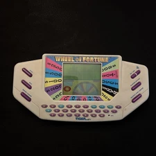 Wheel of Fortune Handheld Game. Tiger. Tested- Works Fine