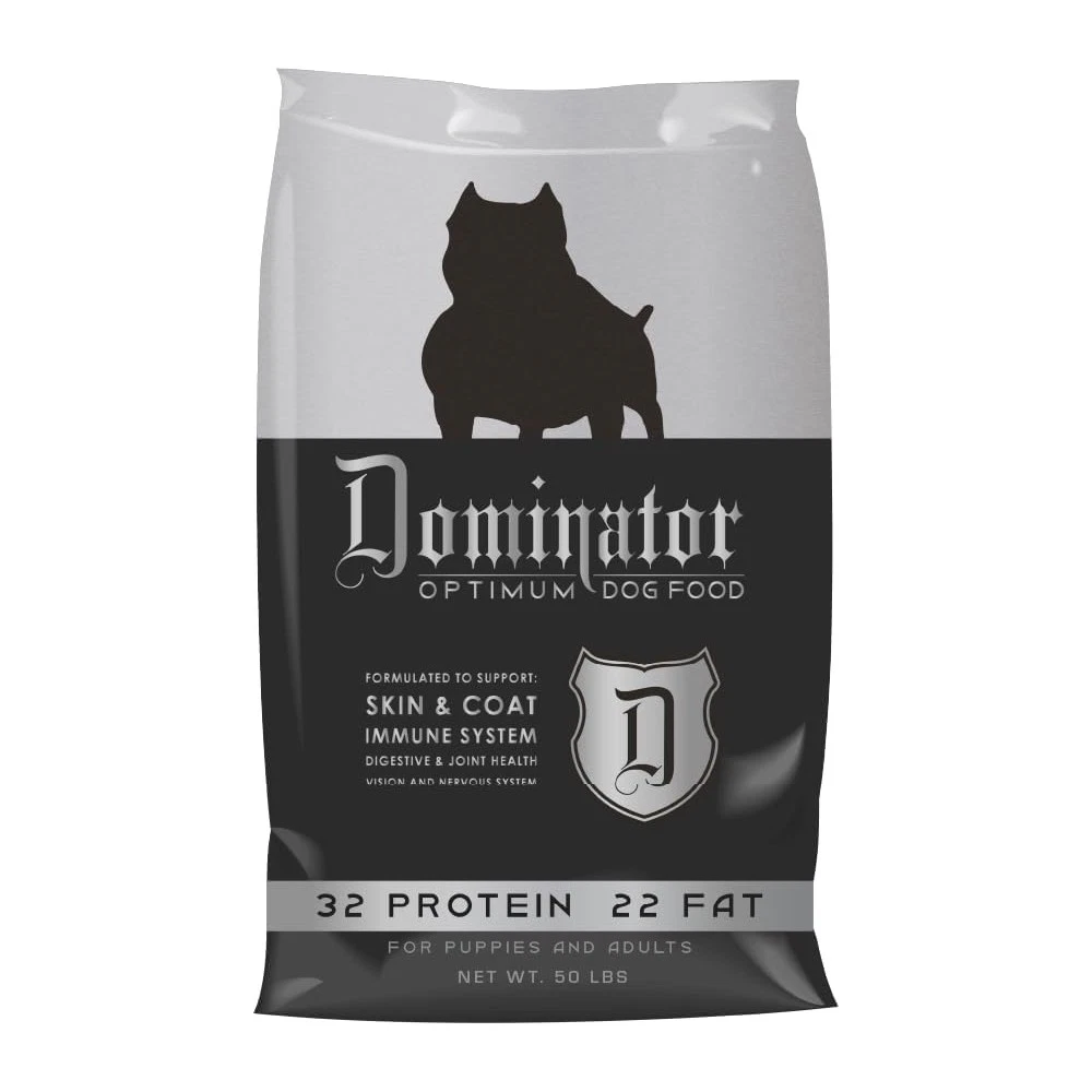 Dominator 50LB, 32/22 Optimum Dog Food Skin and Coat Puppies and Adults
Opens in a new window or tab