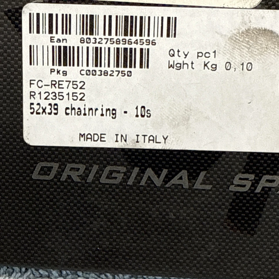 CAMPAGNOLO 52T ПЕРЕДНЯЯ ЗВЕЗДОЧКА - EPS - C 10 - 135 BCD - 10 скоростей [spu] - Изображение 3 из 4