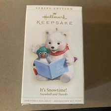 Hallmark Ornament  2006 It's Snowtime! 6th in Snowball and Tuxedo Series