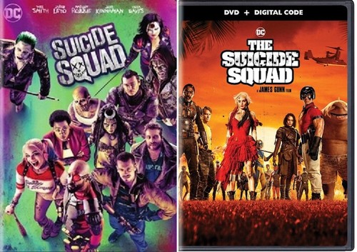 DC Comics Double Feature SUICIDE SQUAD 1 One & 2 TWO DVD Set + Harley Quinn Card - Picture 2 of 4