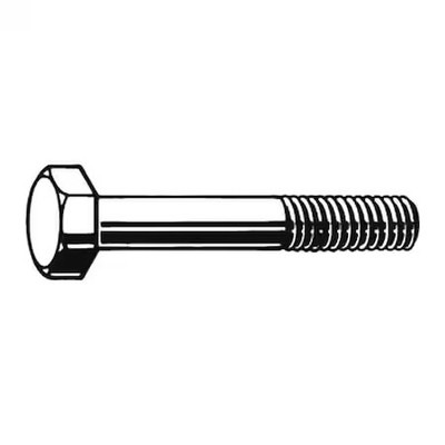 Zoro Select M04005.160.0050 Class 10.9, M16-2.00 Structural Bolt, Plain Steel,,