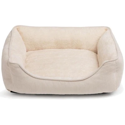 Katzenbett Hundebett Haustierbett Weiches Plüschbett 55x45x15cm - Bild 1 von 4