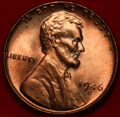 1946-D Lincoln Wheat Cent — photo from another recent sale