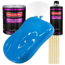 Restoration Shop Grabber Blue Acrylic Urethane Gallon Kit Auto Paint