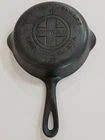 GRISWOLD #4 Cast Iron Skillet 702 Large Block Logo - Restored