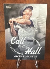 2025 Topps Series 1 Call to the Hall Mickey Mantle #CTH-15 Yankees