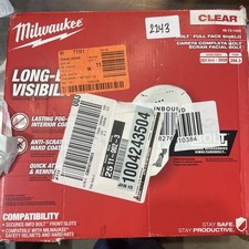Milwaukee 48-73-1420 BOLT Full Face Shield Clear Dual Coat Lens 2243