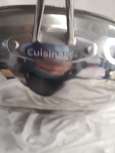 Cuisinart Model #726-38H Stir Fry Wok With Cover Large 14” Pan Stainless Steel - Picture 6 of 12