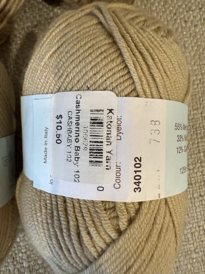 Hilo cashmerino bebé Debbie Bliss, 4 madejas Foto 2 de 2