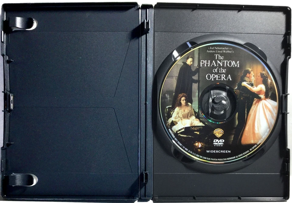 Andrew Lloyd Webber's The Phantom of the Opera (DVD, 2004, Widescreen) Like New! - Image 3 of 3