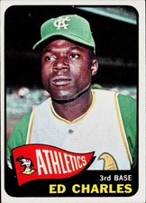 1965 Topps Ed Charles #35 Kansas City Athletics