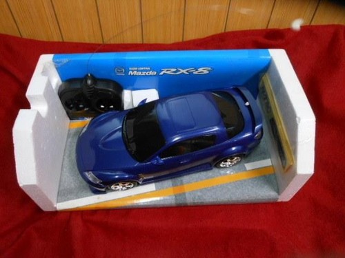 Nikko 1:16 Scale RC Electric Radio Controlled Toy Vehicle Mazda RX-8 Blue Unused - Picture 3 of 7