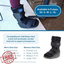 BodyMed Air Walking Boot Medium 12.3" Foot Ankle Fracture Recovery
