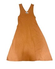 Free People Beach Knit Orange Coverup Dress Size S