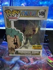 Funko Pop One Piece Nothing Happened Roronoa Zoro #1496 Hot Topic w/ Protector